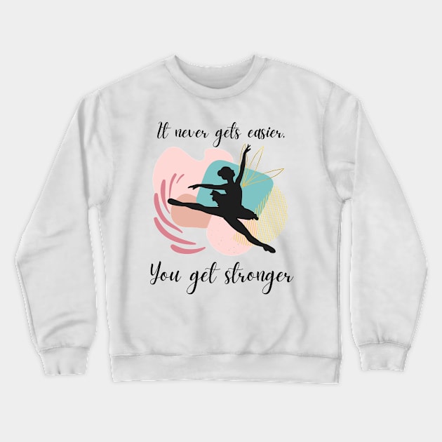 Ballet dancer gift Crewneck Sweatshirt by Dancespread